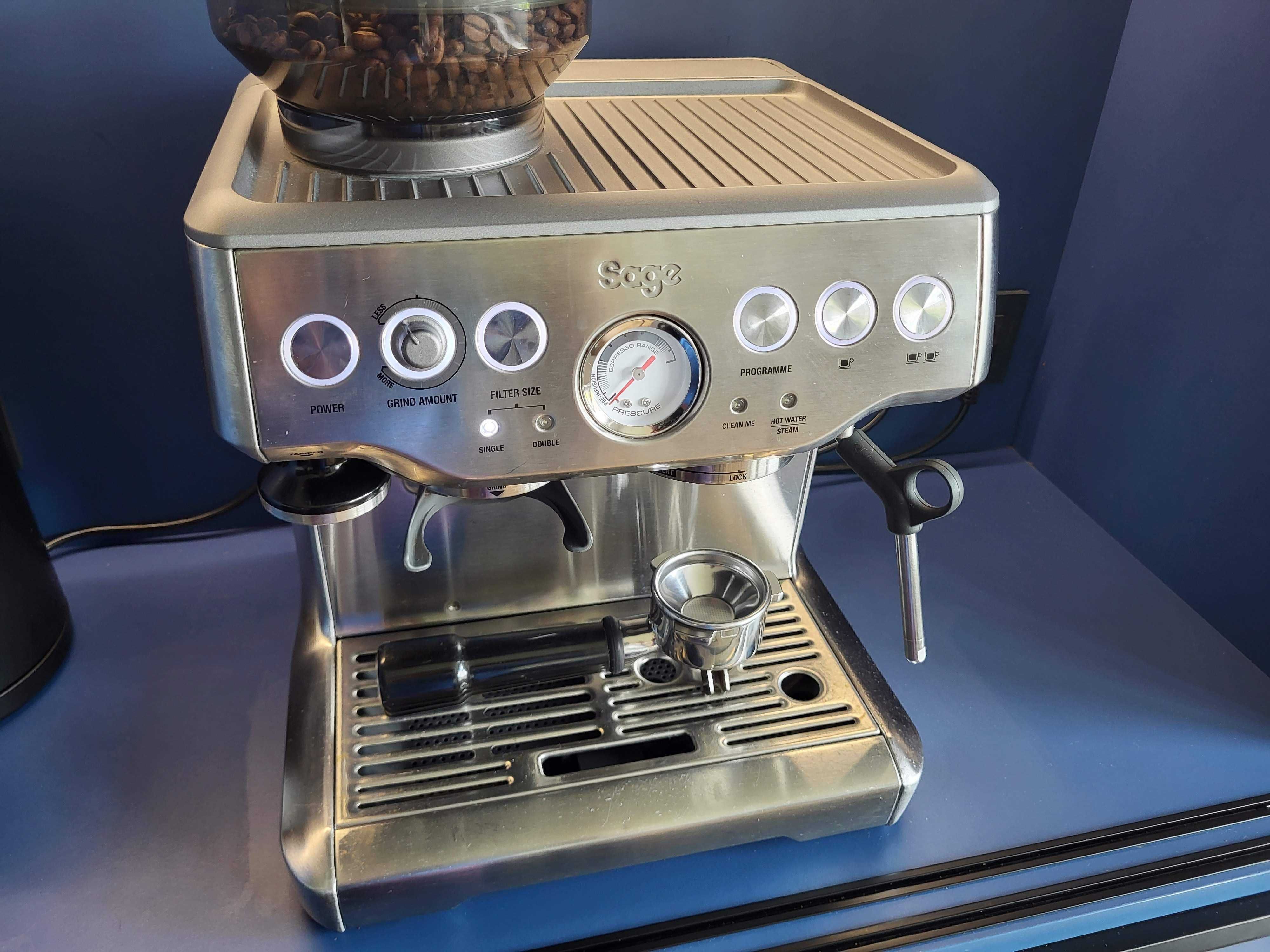 Кафе/еспресо машина Sage Barista Express / вградена кафемелачка
