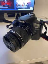 Canon EOS 1300d + Kit softbox și fundal foto