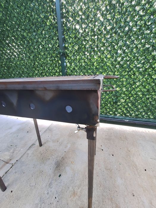 Grătare clasice pt picnic de curte/voiaj durabile 50x35 cm