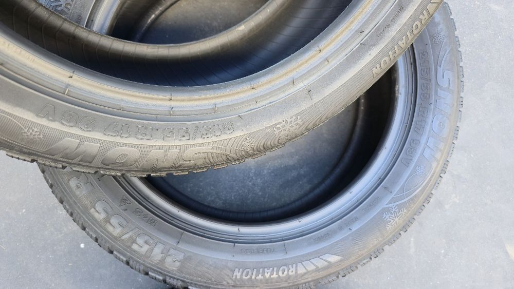 2 + 2 anvelope iarnă 215/55/17
