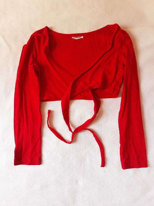 Дамска болеро - кройка по тялото