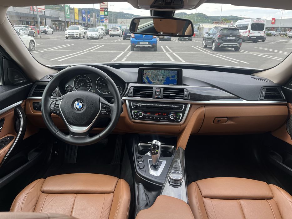 BMW  GT F34 320 Automat Navi Bi-Xenon  Piele Maro Alb Perlat