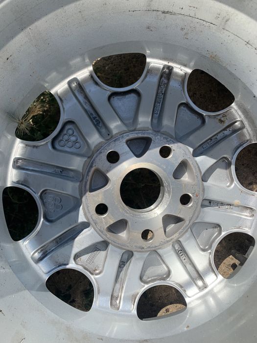 Алуминиева джанта 15-5/112 за ауди с гума 205/60/15 Дънлоп