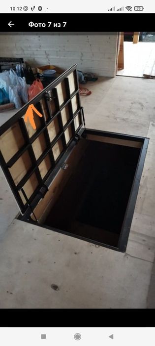 Люки скрытые напольные стеновые