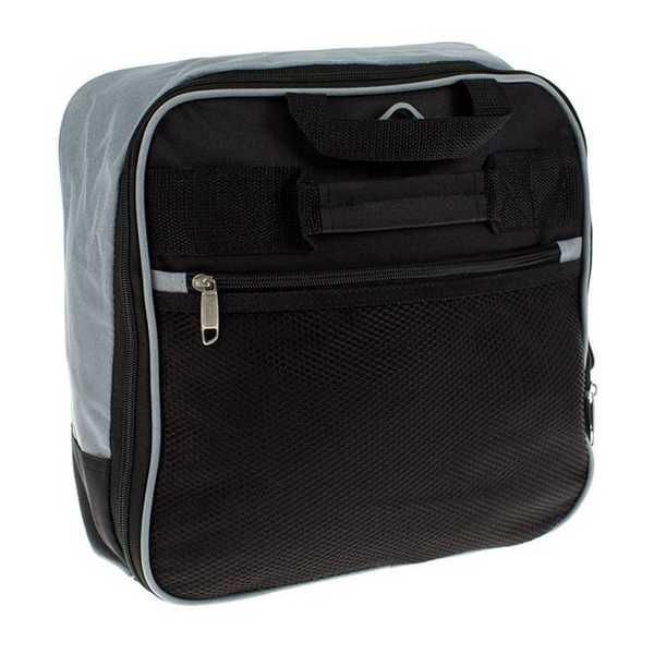 Чанта за пътуване Mercado Trade, С колелца, Сиво-Черна, 84л.