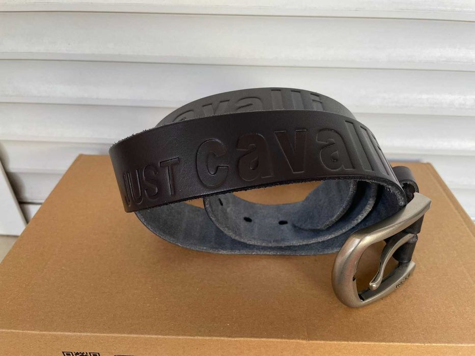Чисто нов колан от естествена кожа Just Cavalli