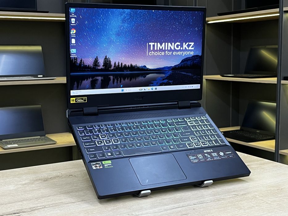 Мощный ноутбук Acer Nitro 5 -165Hz/Ryzen 5 6600H/16GB/512GB/RTX 3070Ti