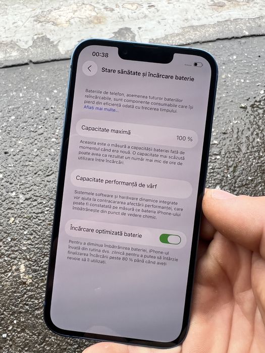 iPhone 13 Blue 128GB 100% Baterie 10/10 11 12 14 15 Pro Max Samsung A