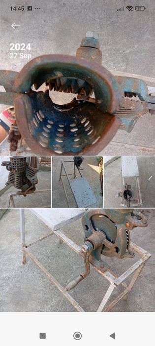 Vând mașina de porumb