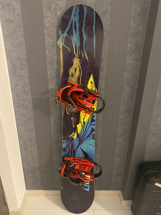 Snowboard Lib Tech La Nina 162 + Legaturi K2 fast strap