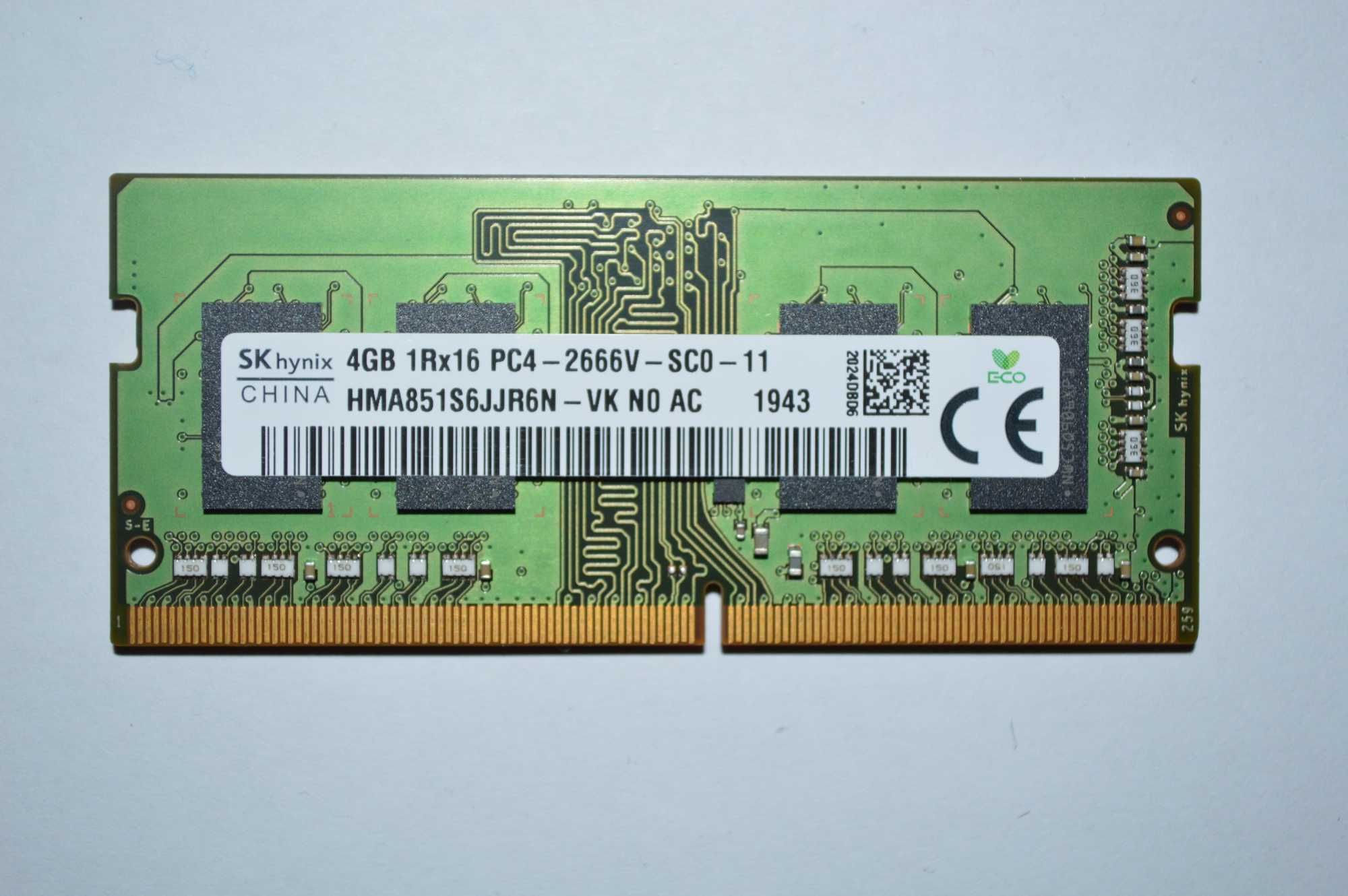 Rami laptop 4GB 1RX16 DDR4 2666MHz