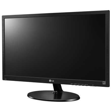 Monitor LED LG 23.5", Wide, DVI, VGA, Negru