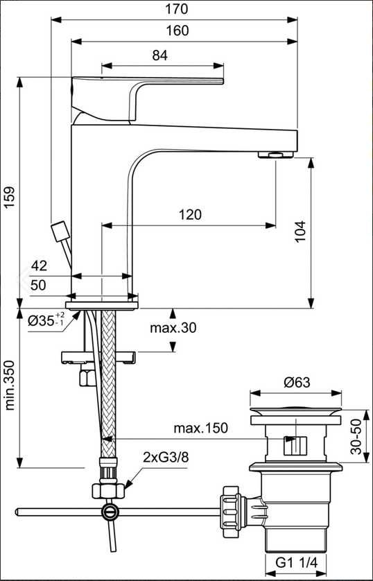 Смесител за умивалник Ideal Standard