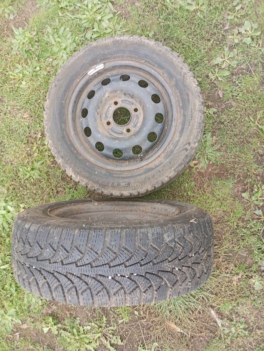 Jante cu cauciucuri tabla 14 ford focus