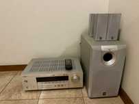 Усилвател YAMAHA HTR 5930 Subwoofer и Surround колони SW P130 DTS
