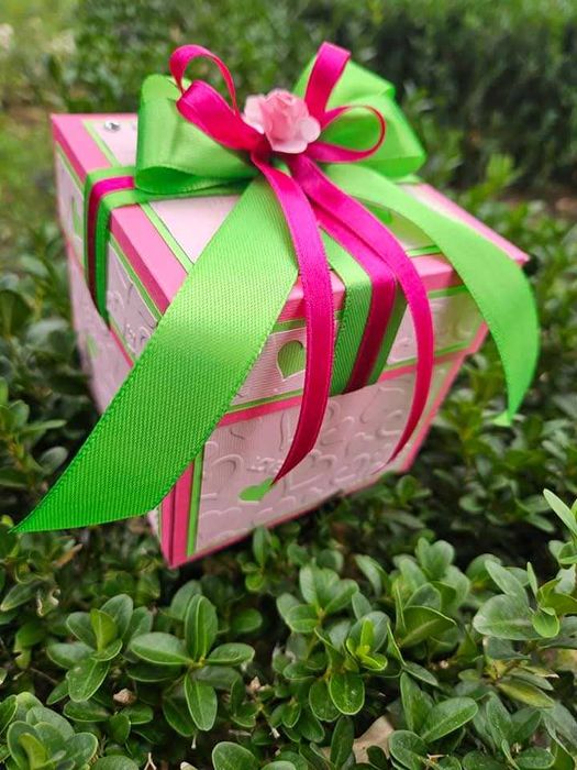 Експлодираща кутия за кръщене и рожден ден