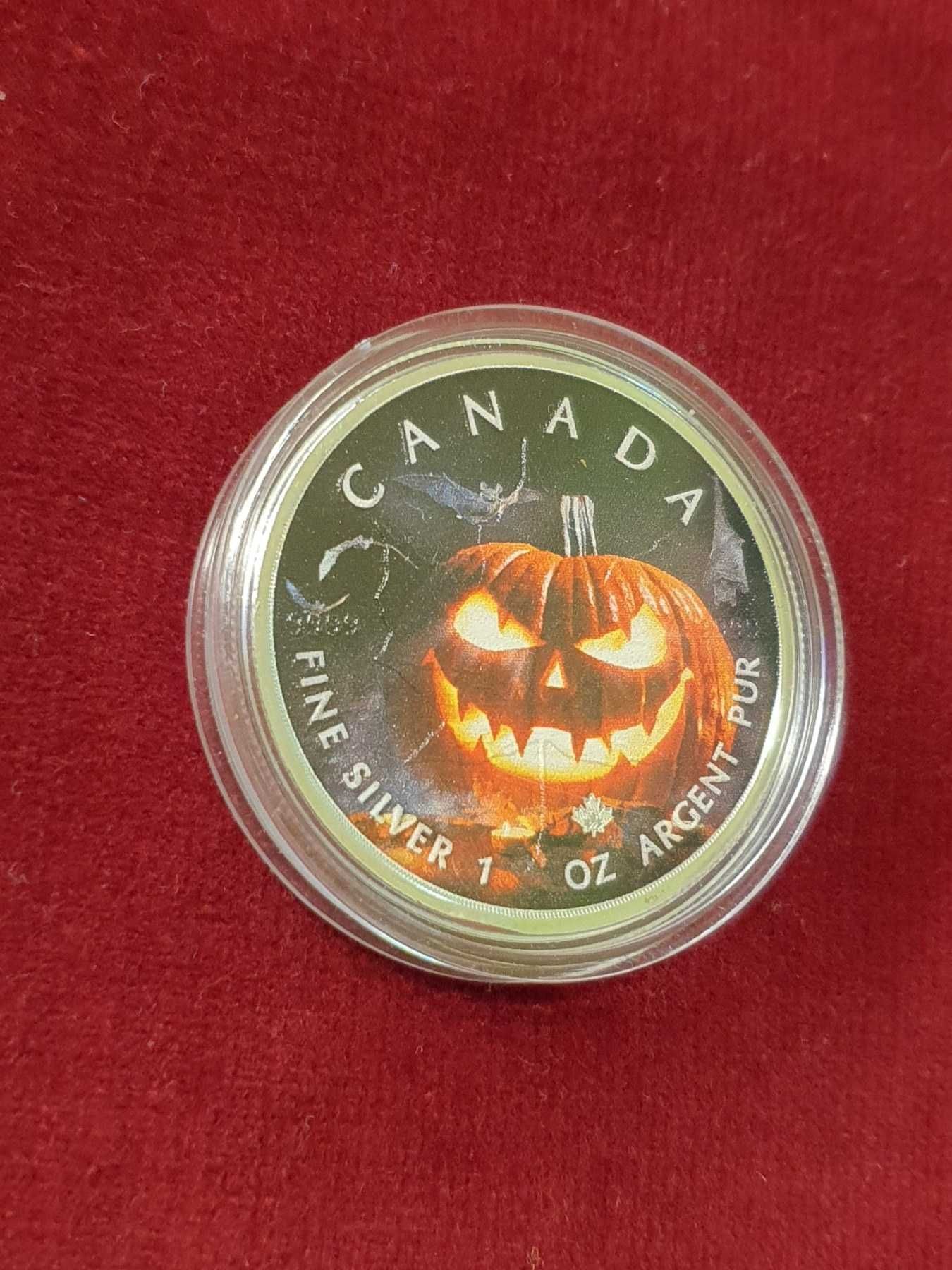 1 oz Сребърна монета Halloween