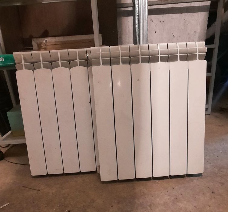 Радиаторы алюминиевые.