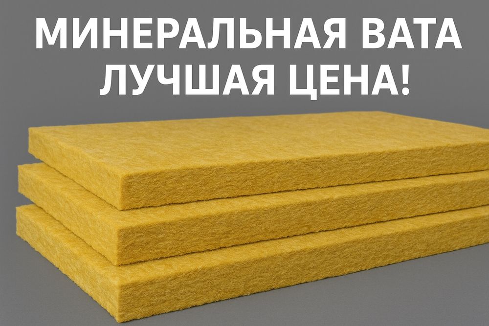 Тепло надолго — минвата по выгодной цене