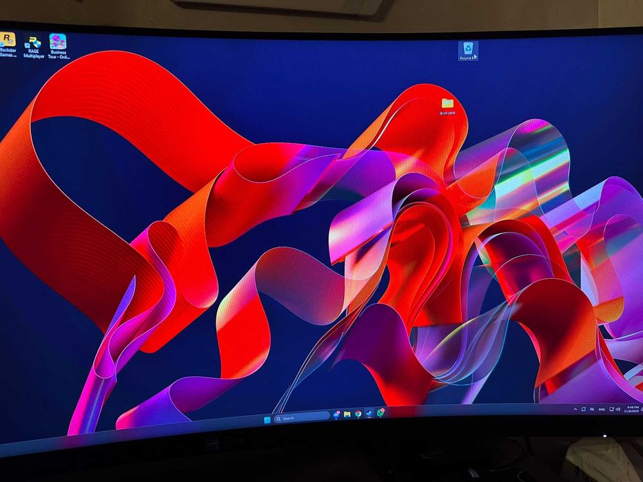 Monitor Gaming curbat Lenovo G32qc-30, 31.5", 2K, 170Hz, 0.5ms,