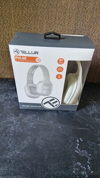 Casca stereo bluetooth telefon , Tellur, sunet puternic, sigilata