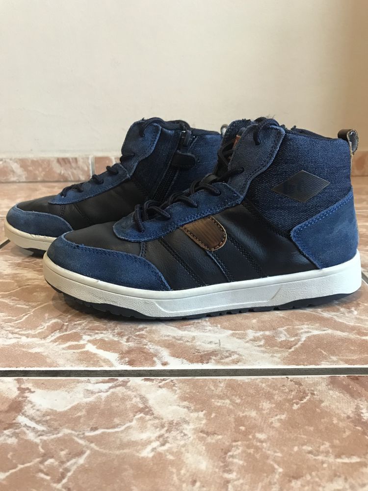 Боти Lee Cooper естествена кожа велур
