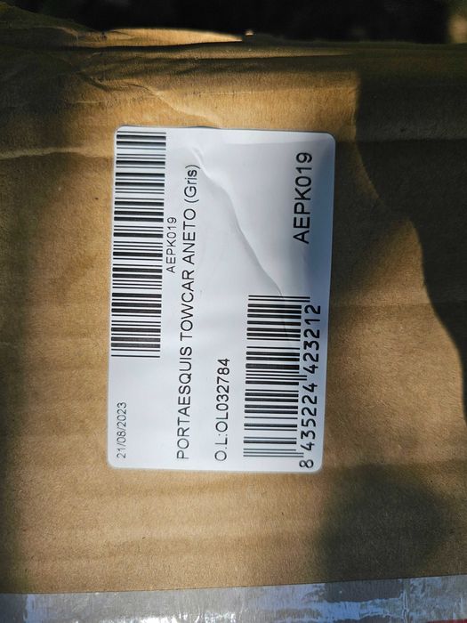 Suport schiuri cu prindere pe carligul de remorcare Aleo