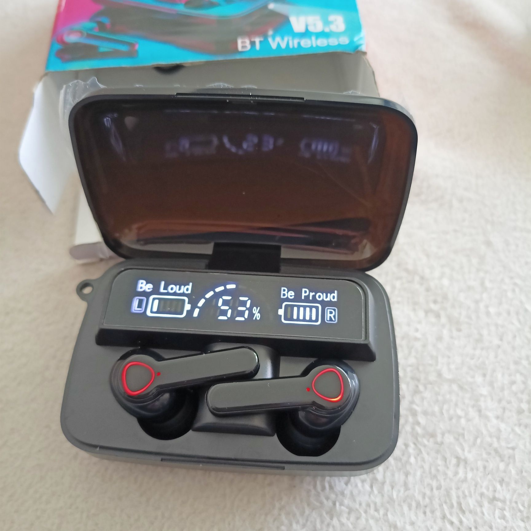 Căști bluetooth wireless NOI