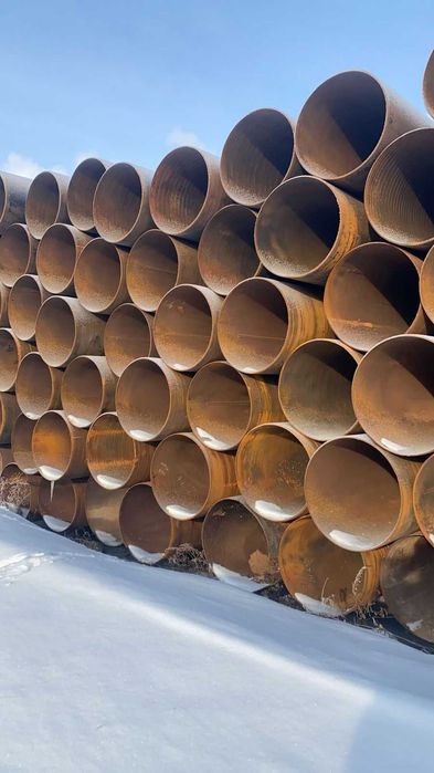 Стальные Б/у бу новые  трубы 159,426,530,630,720,820 копаем и чистим