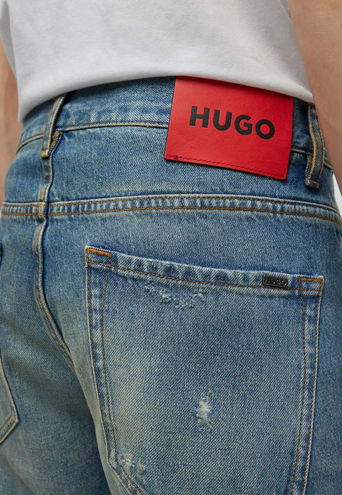 Blugi Noi Hugo Boss - Marimea 32 x 32 - Blue Eleven