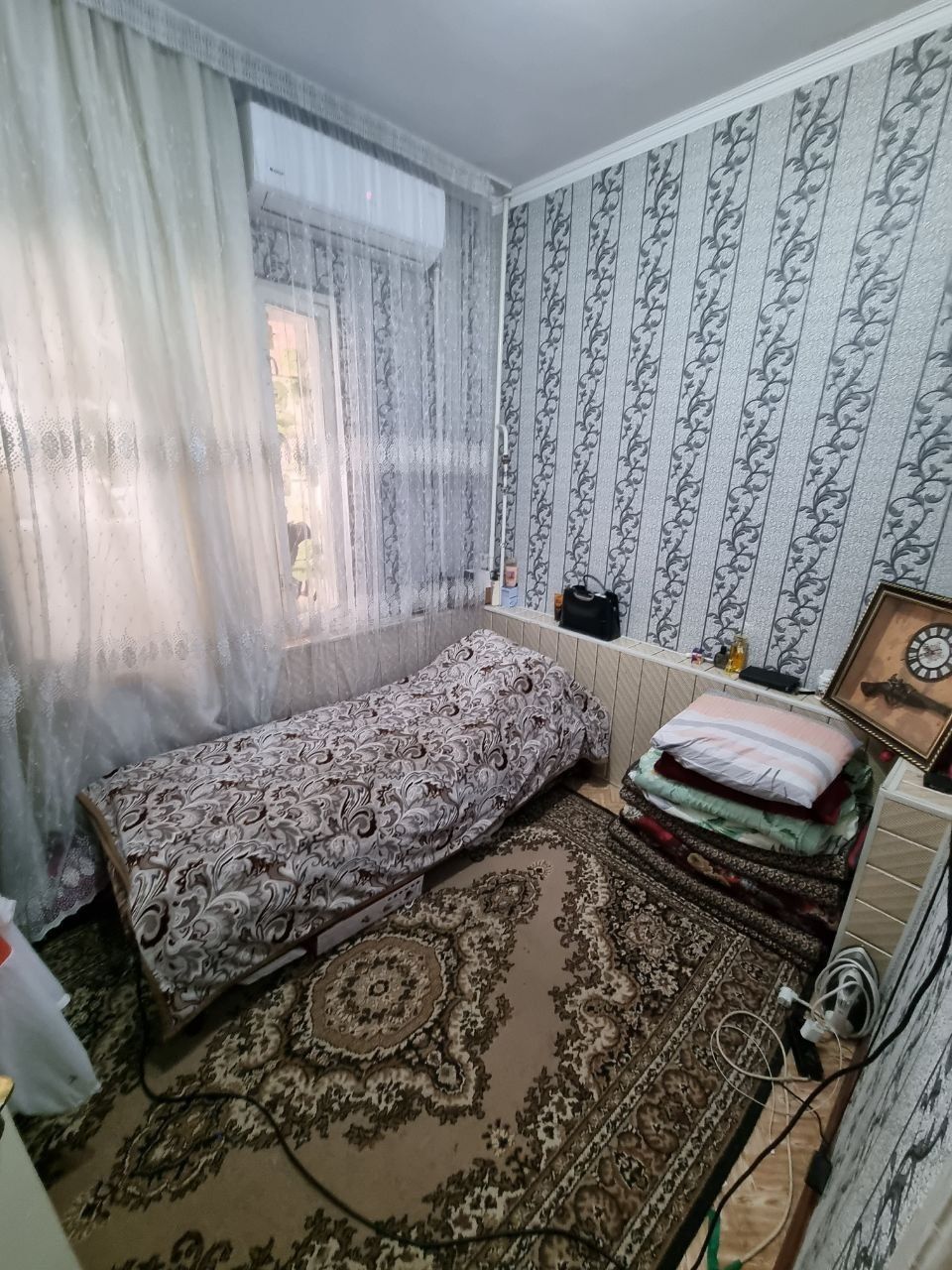 1в2 ком. кв., 1²/8/9. Сергели 5. Метро "Sergeli" 300 м. Дом галерейка