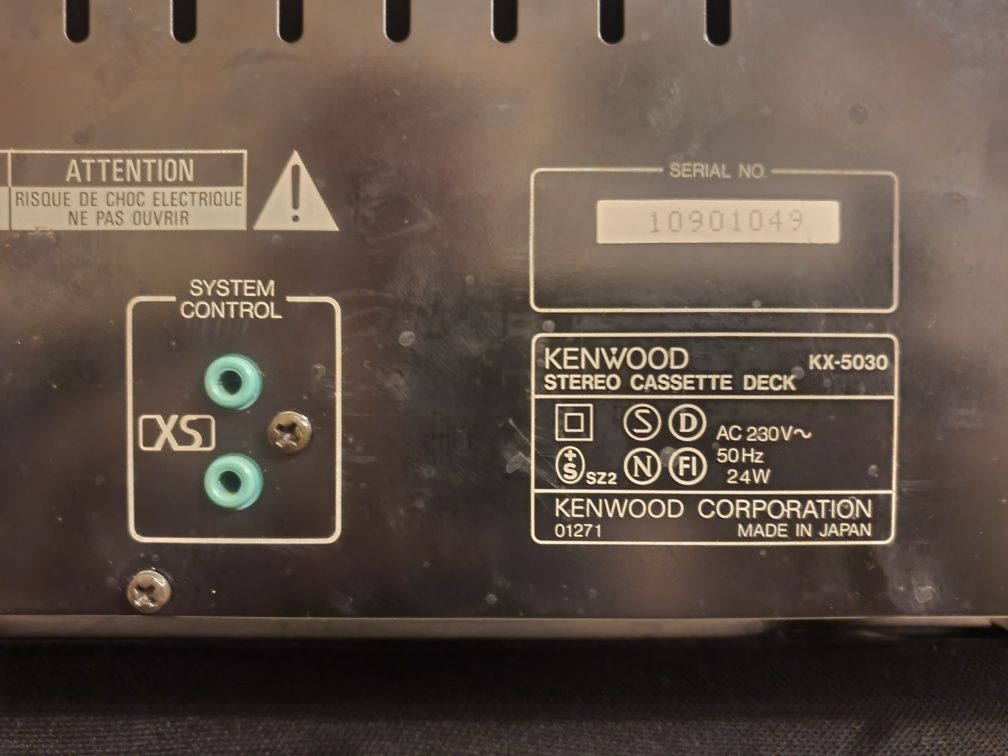 Casetofon deck Kenwood Kx 5030