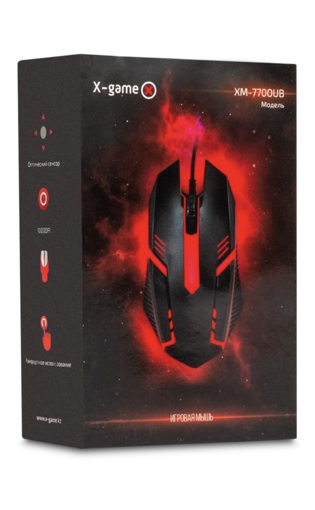 Мышь X-Game XM-770OUB черный