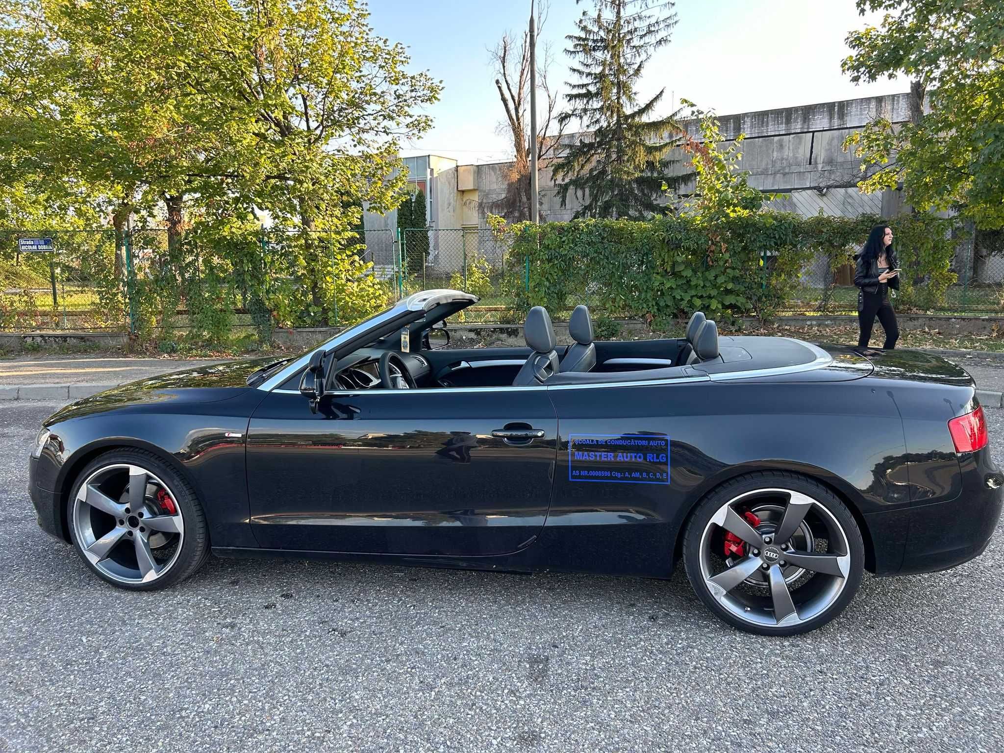 Audi A5 decapotabil de inchiriat pt nunti, botezuri, evenimente