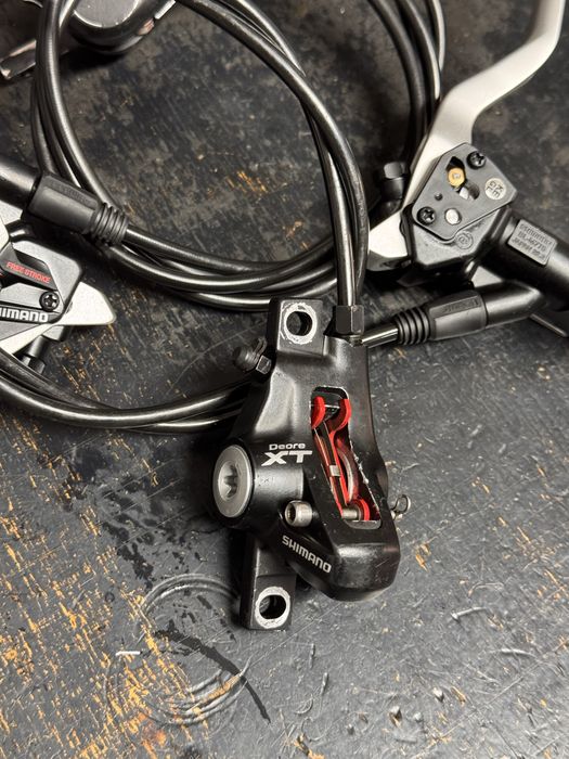 Set frâne hidraulice Shimano Deore XT M775