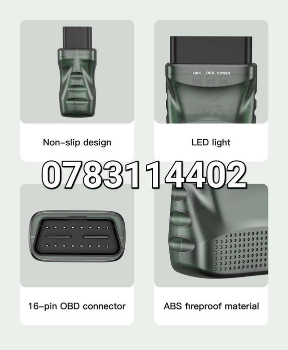 Tester Profesional-Diagnoza Auto Multimarca-Bluetooth-ELM327-OBD2 - W5