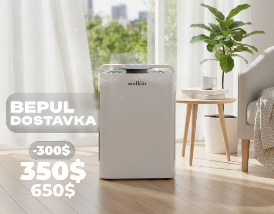 Welkin Havo Tozalagichi {NEW} Rasmiy diler + Bepul Yetkazib Berish!