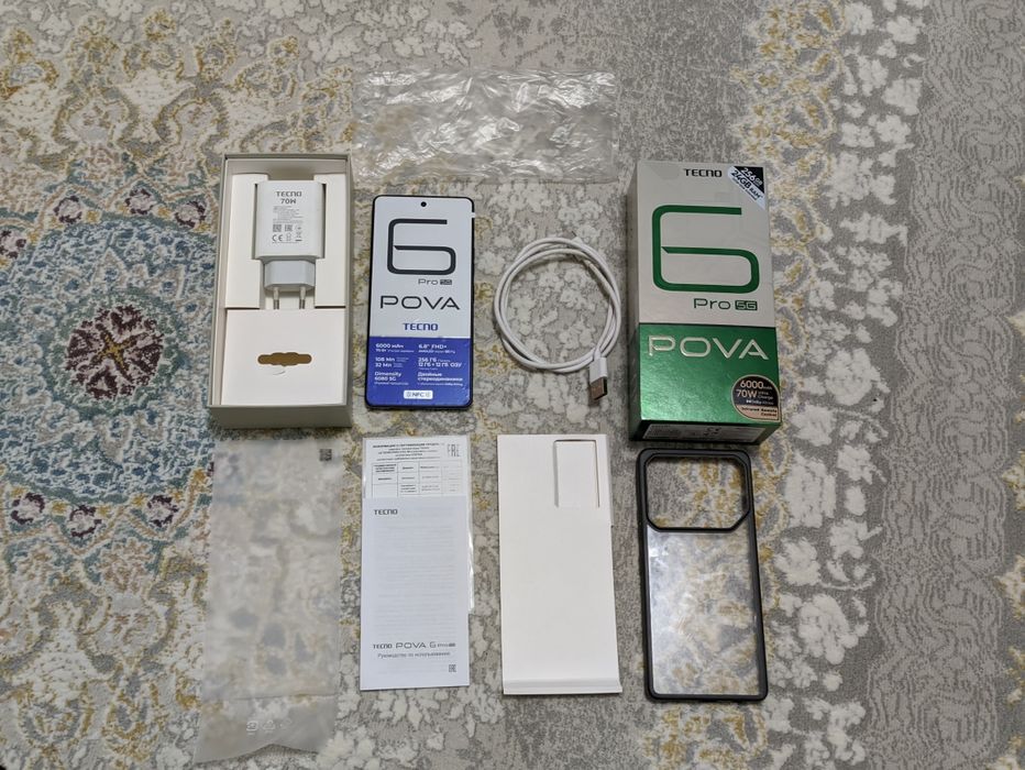 Tecno Pova 6 Pro 5G 256GB 100%