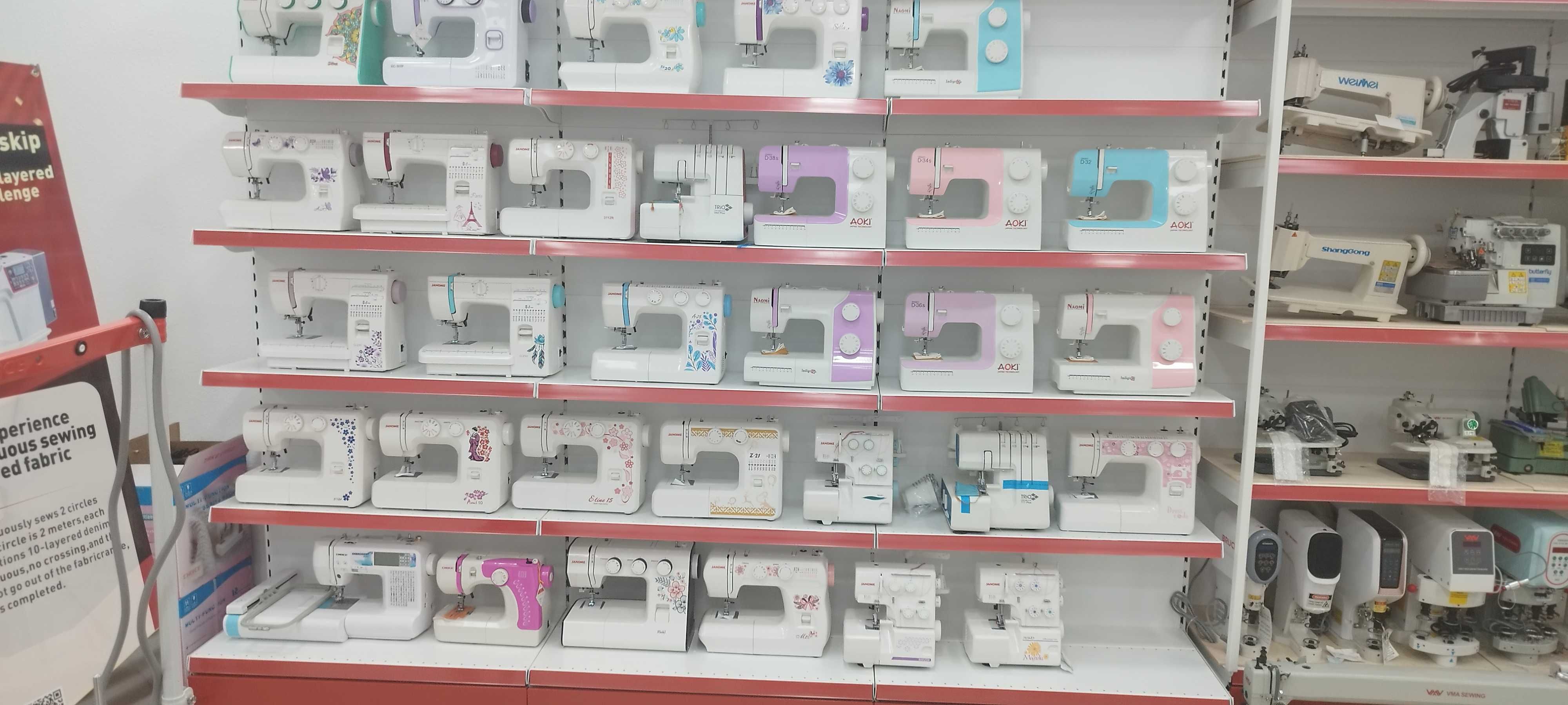Har hil turdagi mashinkalar optom sotiladi
