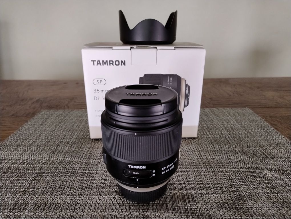 Obiectiv foto Tamron 35mm f1.8 VC montura Nikon FX