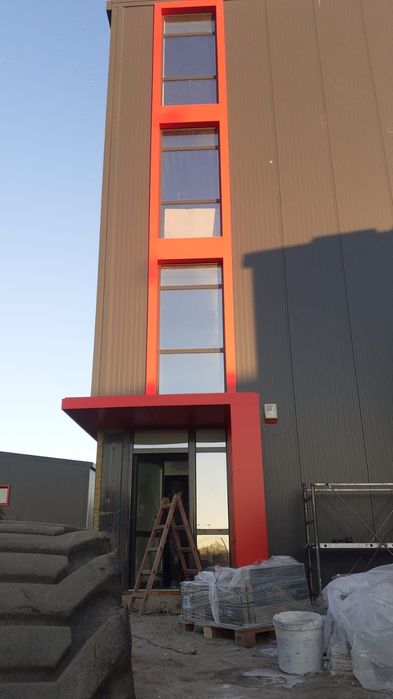 Pereti cortina,alcobond,tamplarie aluminiu si pvc