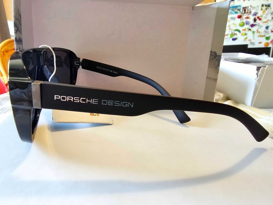 Ochelari de soare Porsche Design, lentile verzi cu filtru de protectie