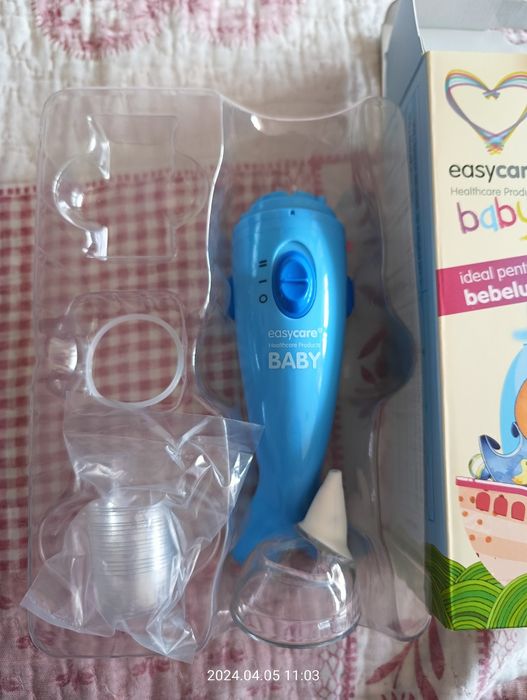 Aspirator nazal cu muzicuță și 2 viteze