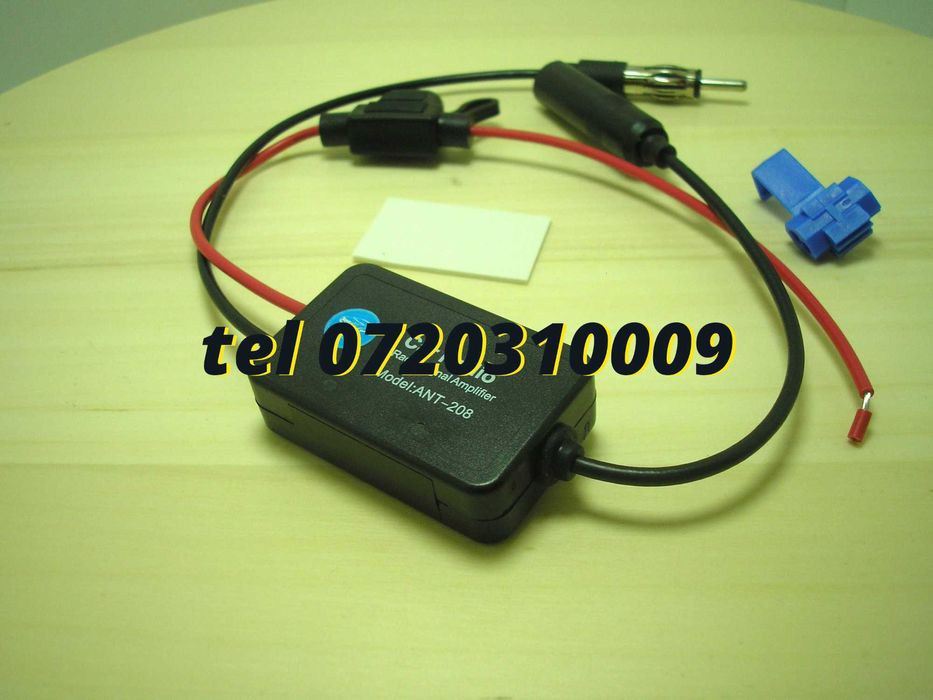 Amplificator Pentru Semnal Antena Radio Auto Camioane Etc Fm 12v