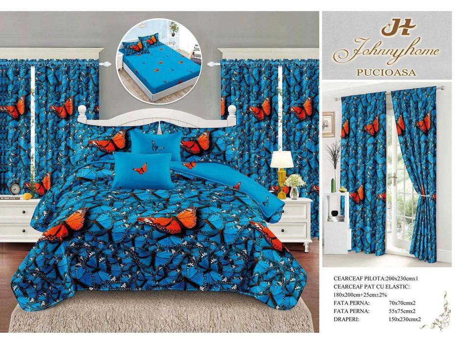 Lenjerii + draperii asortate