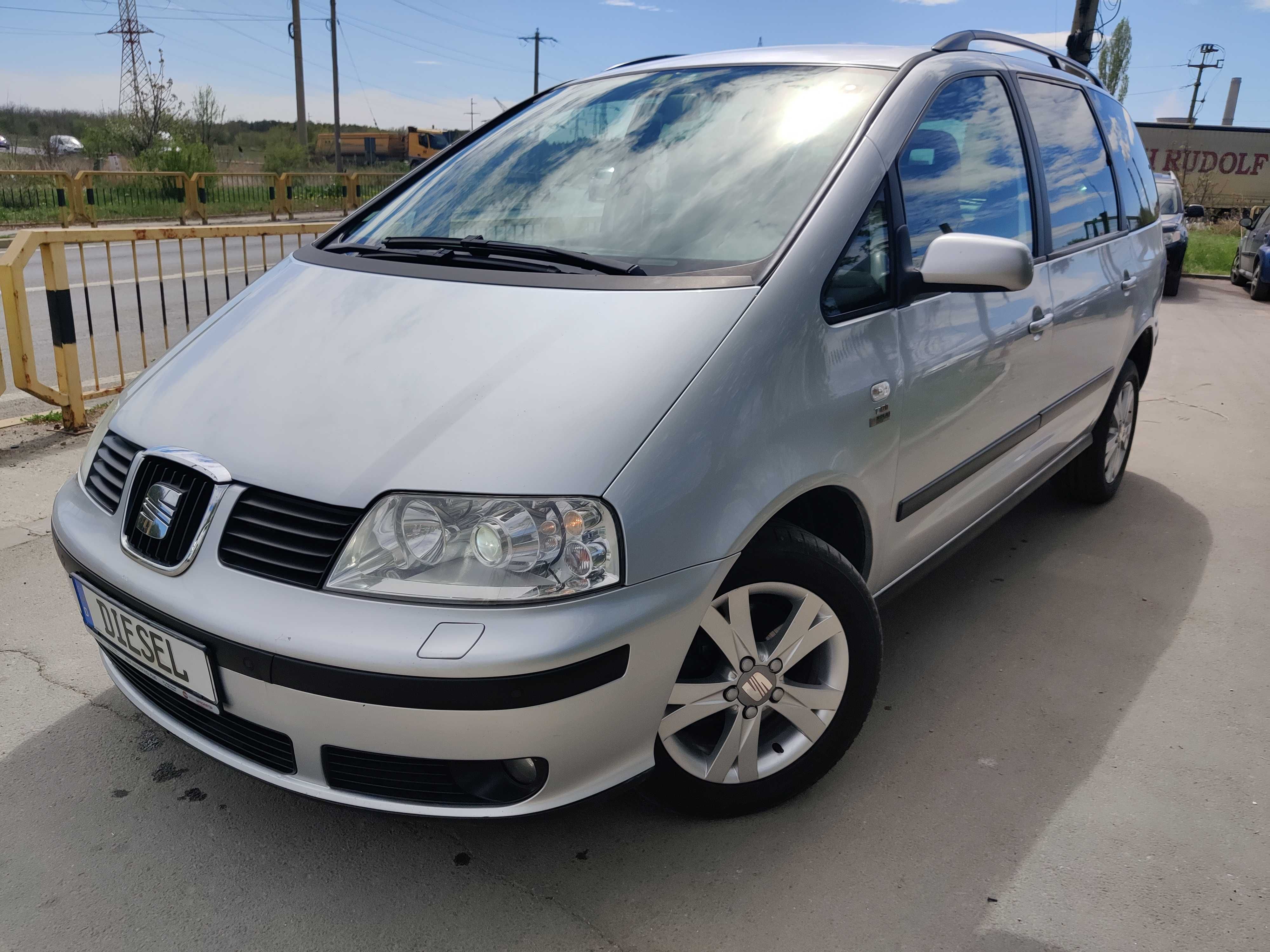 Seat Alhambra 2.0 TDI Xenon/Jante / Carlig / 7 locuri