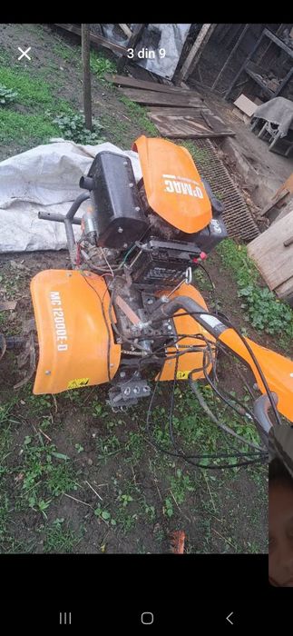 Vând motocultor diesel 12 cp. În garanție