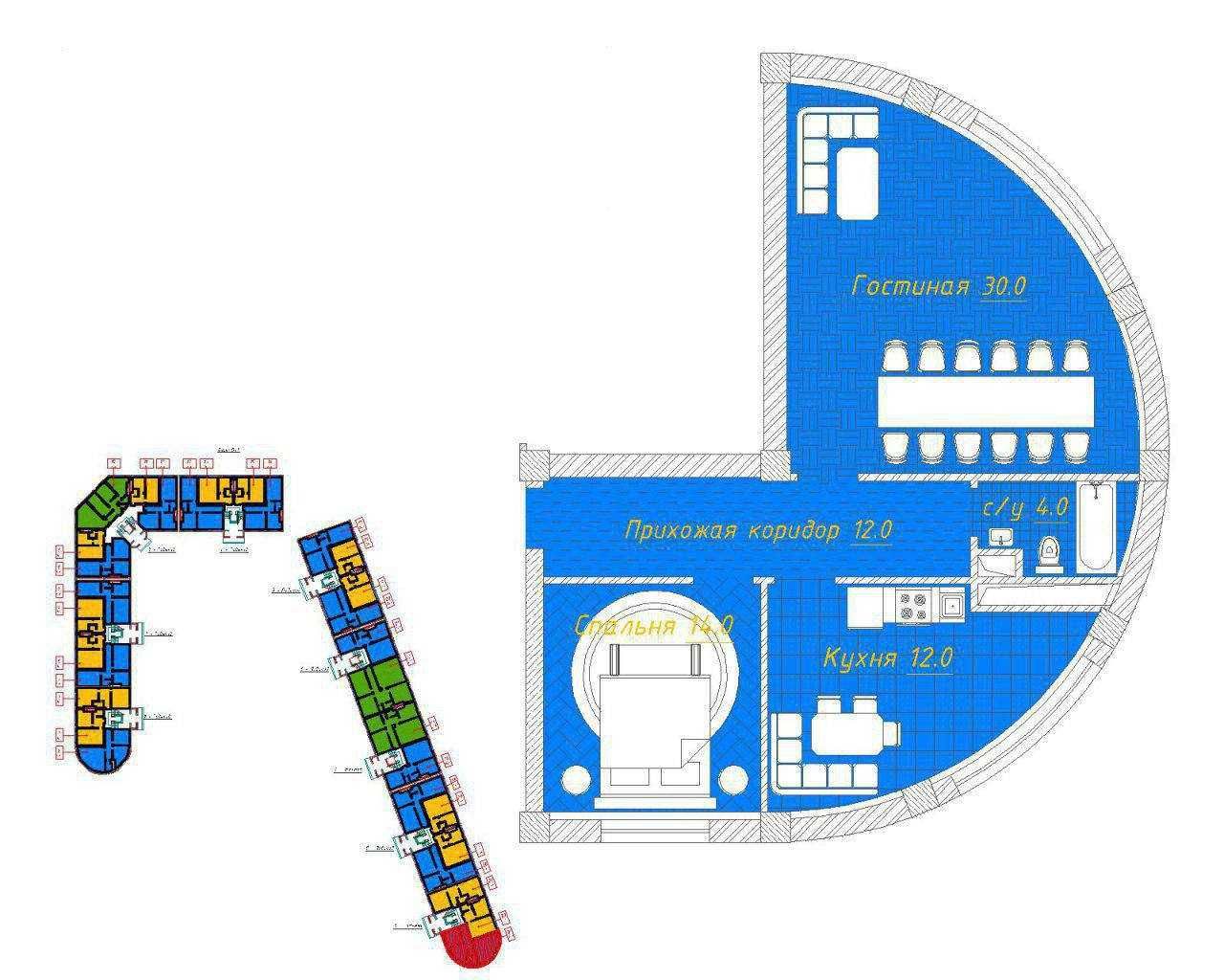 Дуплекс в Solaris! 150м² Коробка, 1 этаж! Шота Руставели `