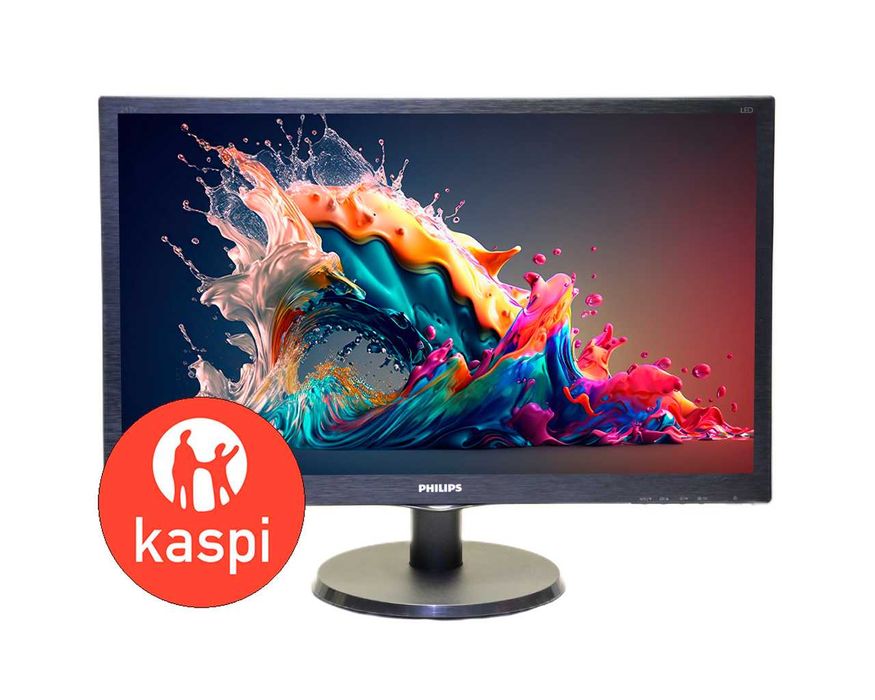 Монитор 23.6" 1920x1080 PHILIPS 243V5LHSB DVI HDMI