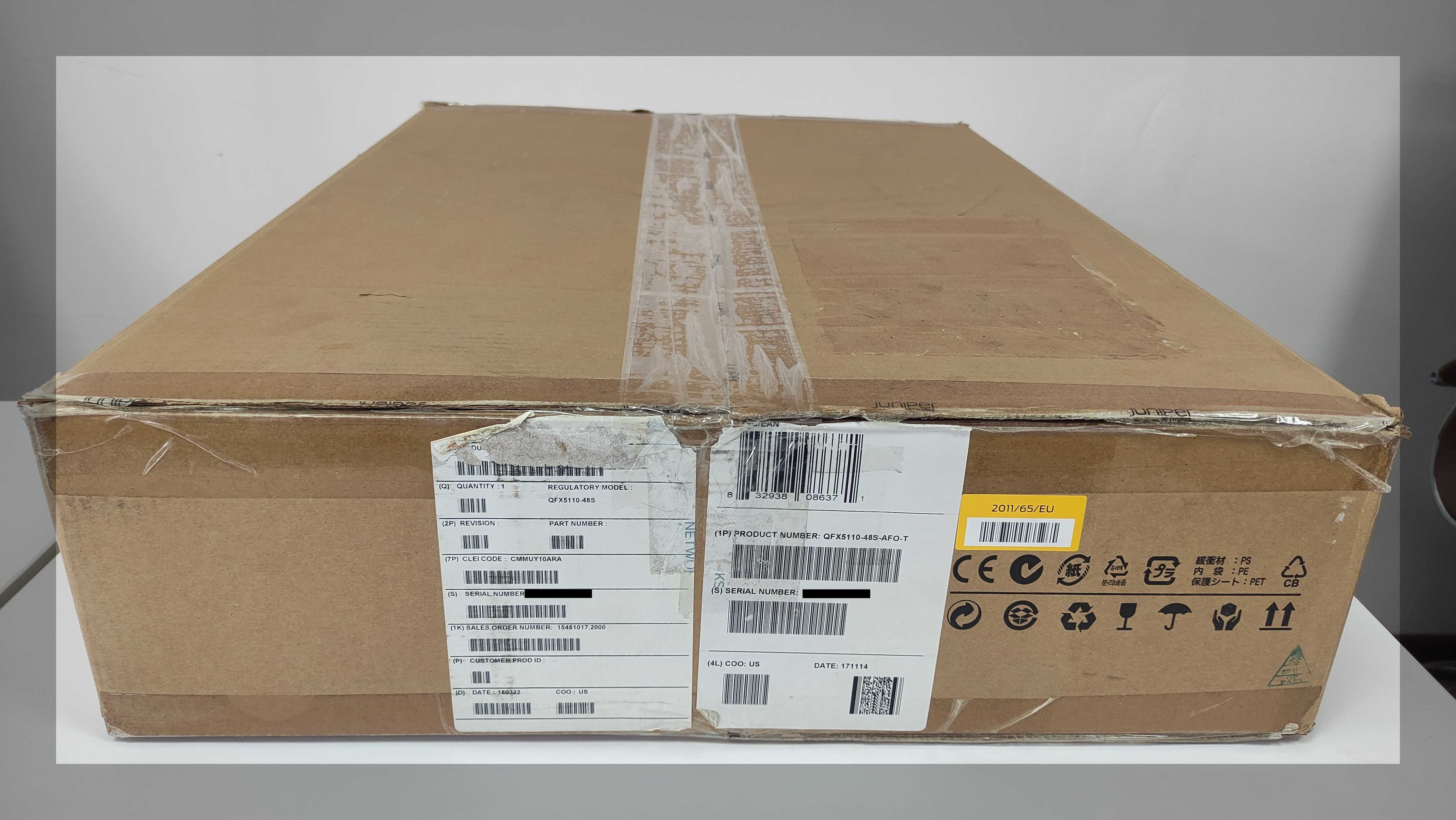 Коммутатор Juniper QFX5110-48S-AFO-T